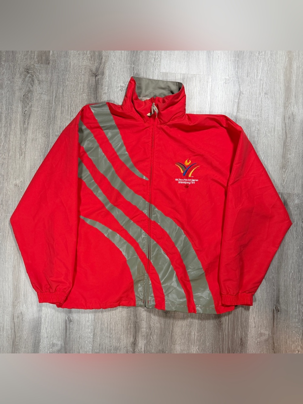 Vintage 1999 Winnipeg Pan Am Games Volunteer Trimark Jacket Large